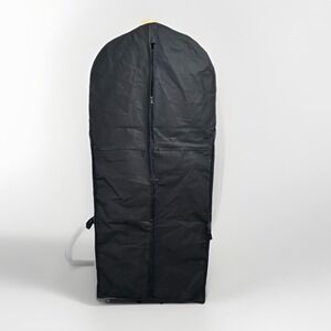 SuitSupply Garment Bag OS Blue Foldable Travel Suit Carrier Zipper Pockets